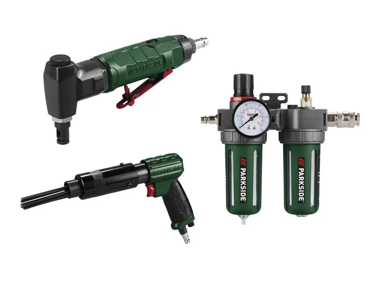 PARKSIDE® Cizalla para chapa, cepillo de agujas o unidad de mantenimiento neumática