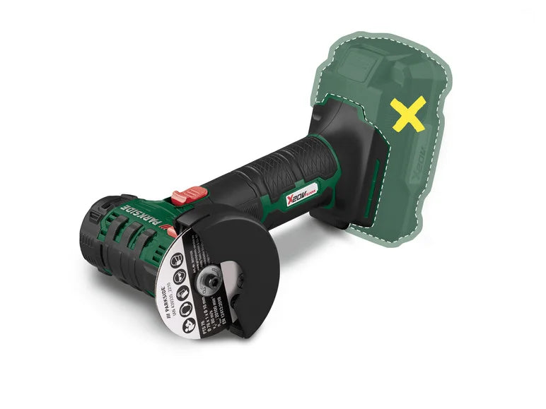 PARKSIDE® Amoladora angular inalámbrica PWSAM 20-Li A1, 20 V