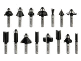 Set d'embouts de fraisage PPFB 15 A1, 15 pièces